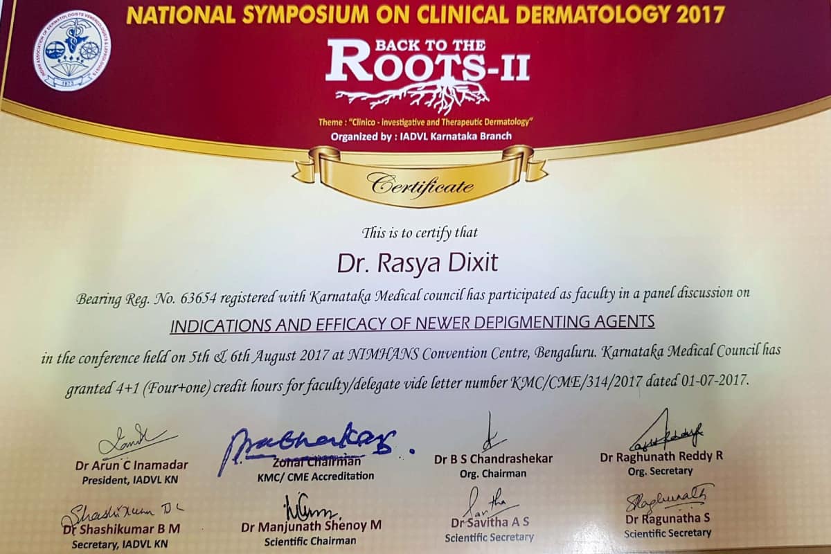 Dermatology Fellowship In Bangalore Best Dermatologist in Bangalore | Best Skin Specialist in Bangalore